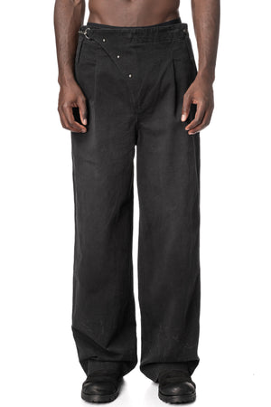 Firefighter Work Pants, Washed Black