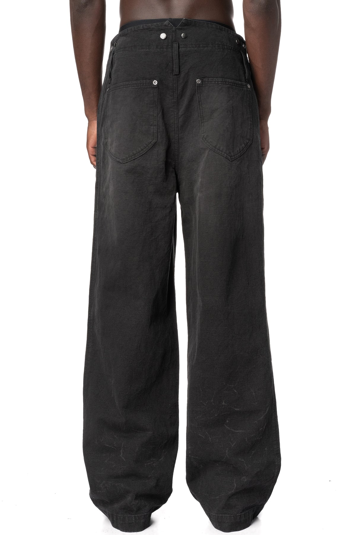 Firefighter Work Pants, Washed Black