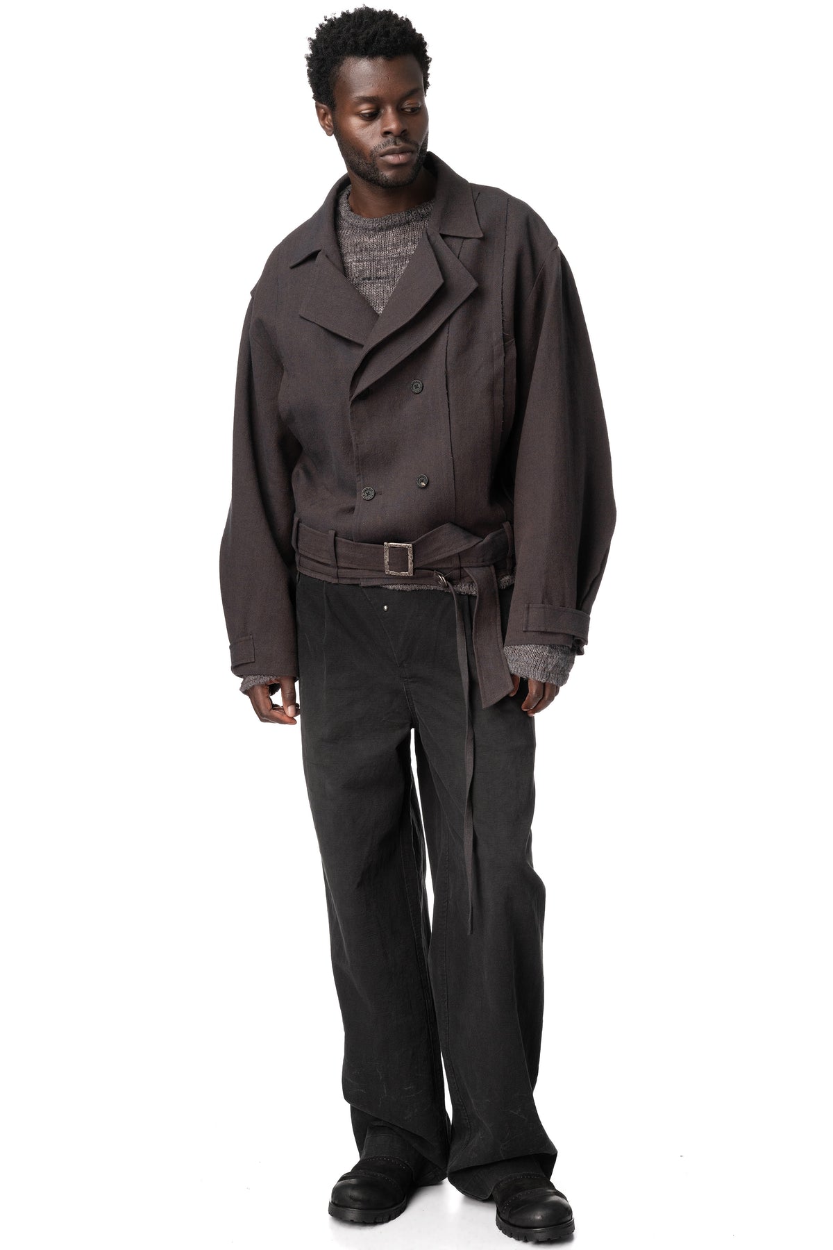 Firefighter Work Pants, Washed Black