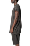Rick's Jumbo SL T sleeveless T-shirt, Faded Black Pentagram