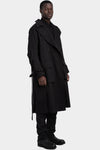 Masnada | AW25 - Double breasted wool trench coat, M3525