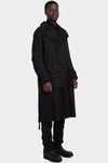 Masnada | AW25 - Double breasted wool trench coat, M3525