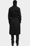 Masnada | AW25 - Double breasted wool trench coat, M3525