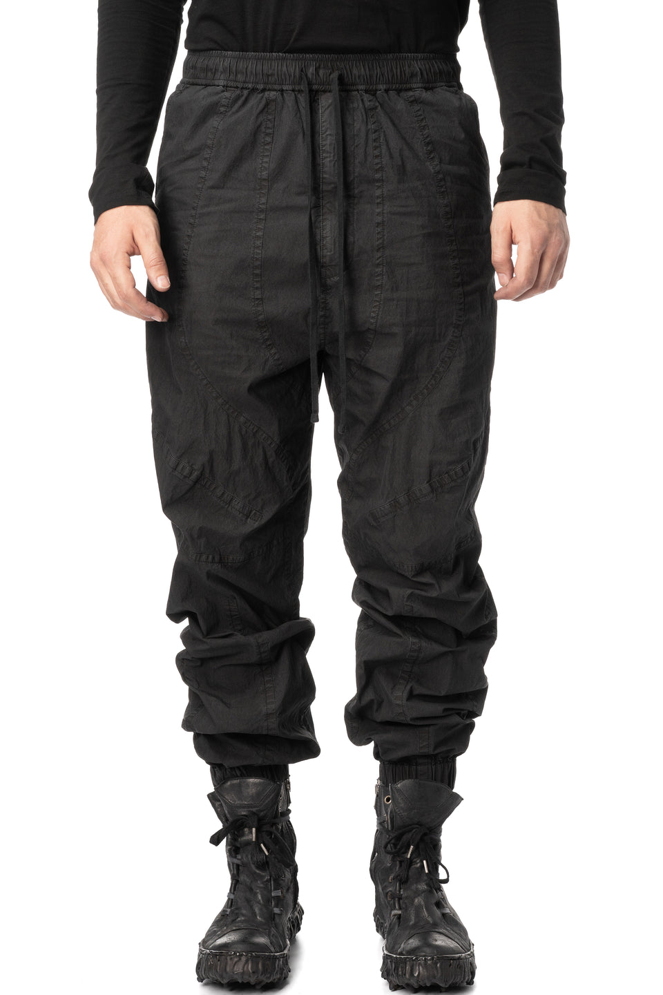 Typewriter cloth jogger pants
