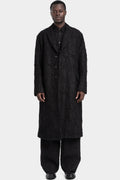 Bonded wool blend coat