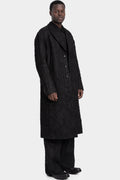 Bonded wool blend coat