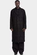 Bonded wool blend coat