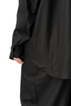 Vare concealed placket wool shirt