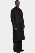 Bonded wool blend coat