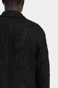 Bonded wool blend coat