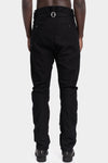 Masnada | AW25 - Buckled back wool blend pants, M3514