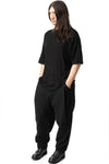 Midd mock collar merino wool t-shirt