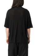 Midd mock collar merino wool t-shirt