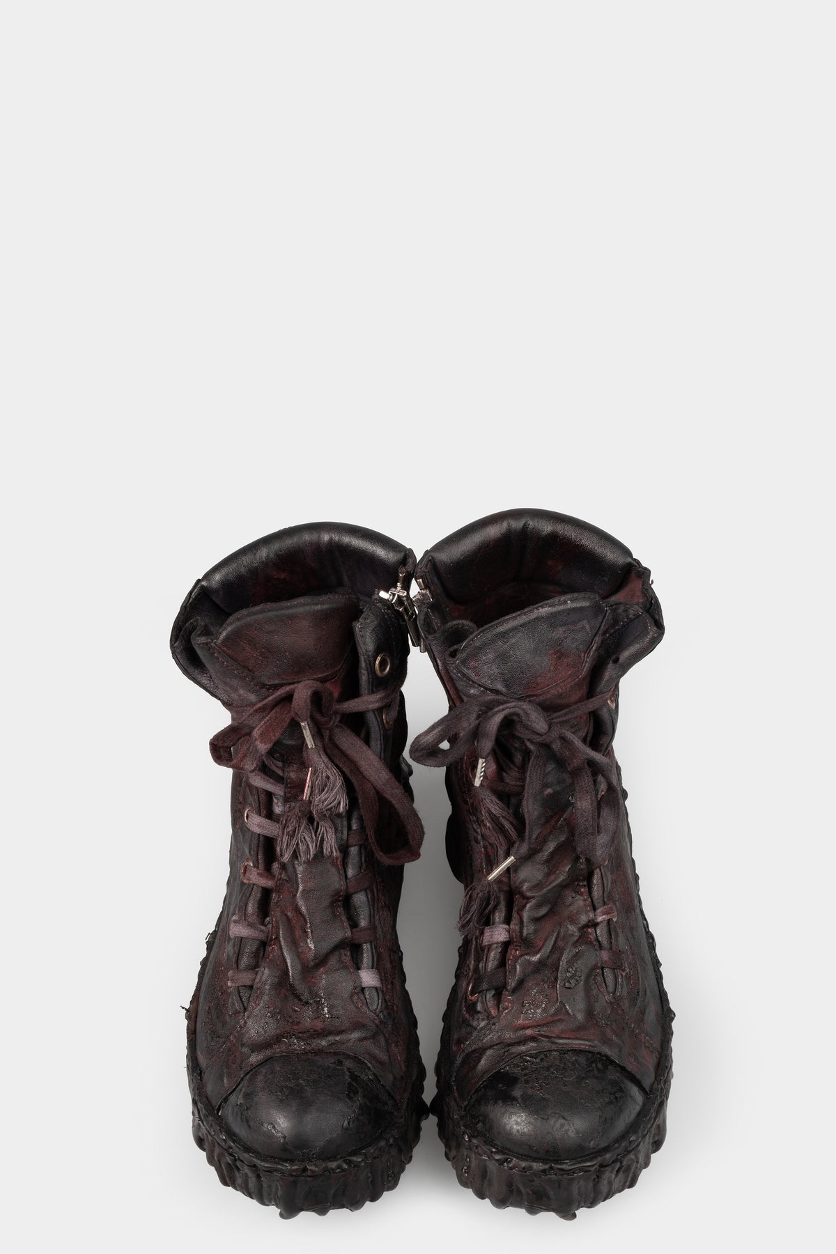 Culture Of Brave | High top drip sole laced sneakers, Magma MELM1W MELT CLASH WRAP