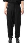 Windu pleated worsted wool pants
