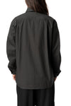 Noctra layered cotton poplin shirt