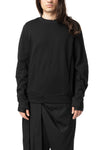 OS-01 crewneck cotton sweatshirt
