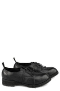 Laced derby shoes | PLM01B / Black stitching