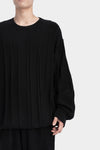 Andrea Ya'aqov | AW25 - Knitted wool pullover, 25MMAG01