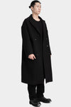 Andrea Ya'Aqov | AW25 - Oversized double breasted wool coat, 25MTEM16