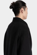 Andrea Ya'Aqov | AW25 - Oversized double breasted wool coat, 25MTEM16