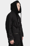 69 by Isaac Sellam | AW25 - High neck zip up padded coat, BIG PARKA ARMURE