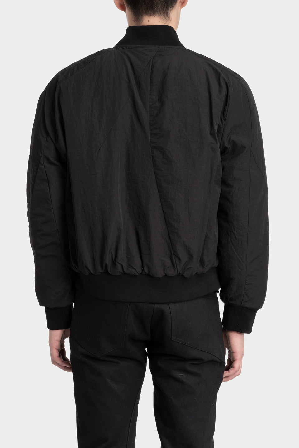 Padded bomber jacket