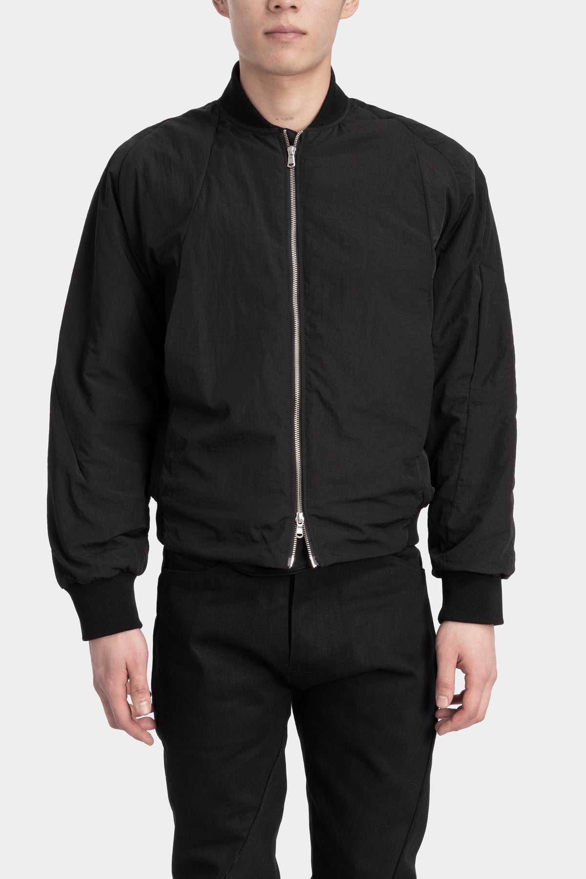 LEB by Leon Emanuel Blanck | AW25 - Padded bomber jacket, 01-BJ-MW