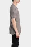 69 by Isaac Sellam | AW25 - Staple spine cashmere blend raglan t-shirt, Taupe ROYAL T MIRE TAUPE
