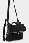 GUIDI M100 - Messenger bag, Black / Full Grain Horse Leather