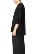 Oversized modal jersey T-shirt, Black