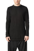 Split hem long sleeve tee