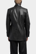 Instructor leather blazer