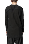 Split hem long sleeve tee