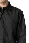 Layered front panel shirt