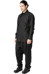 Layered front panel shirt