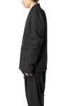 Wool blend kimono jacket
