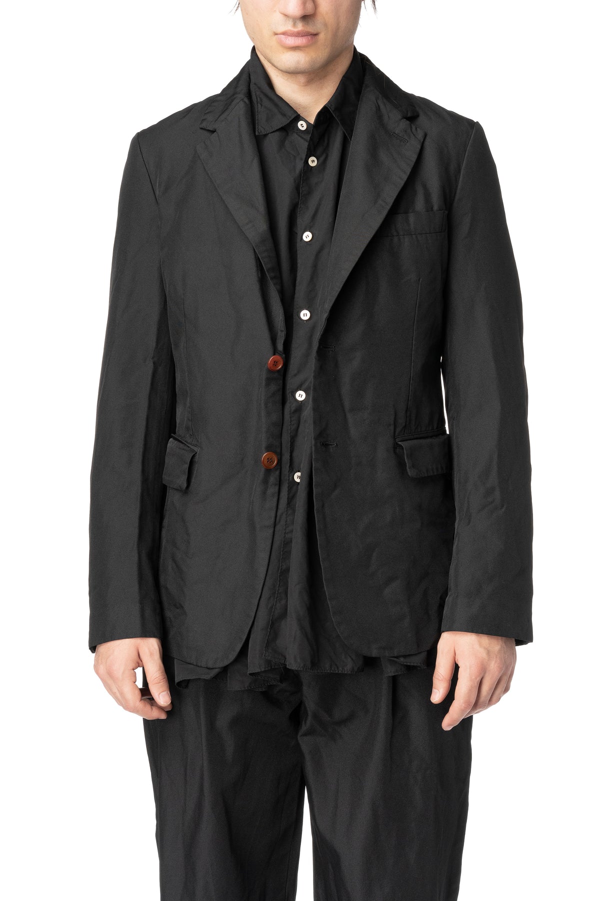 Woven blazer
