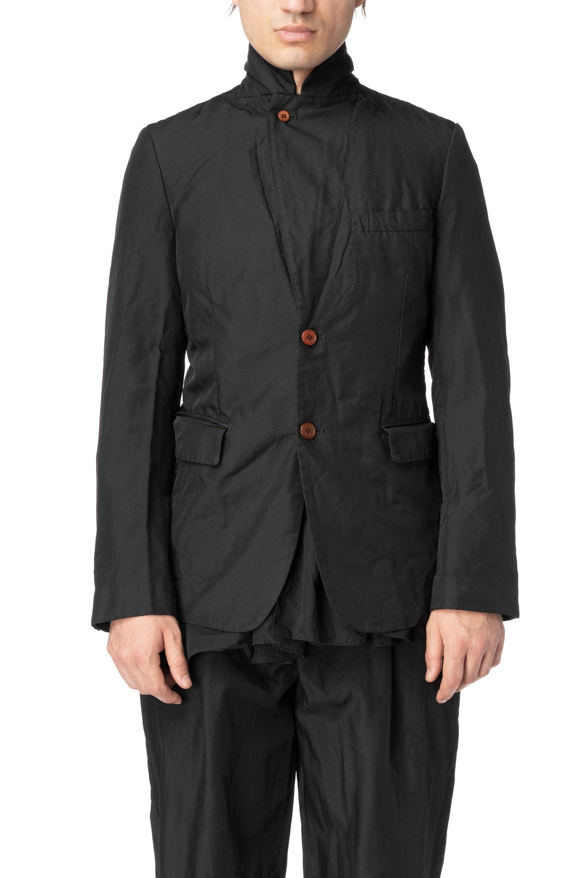 Woven blazer