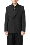 Double breasted wool blazer