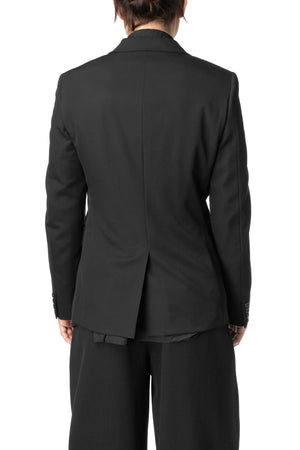 Woven wool jacket