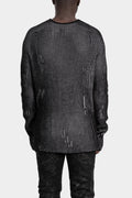 MD75 | AW25 - Spray-dyed ribbed knit sweater, MD12110