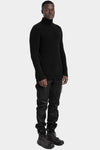 MD75 | AW25 - High neck cashmere knit sweater, MD12134