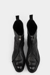 Atadep Itterom | Diagonal zip wild horse leather boots