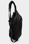 Isaac Sellam | AW25- Large bonded leather backpack, CAMBBRIOLEUR 