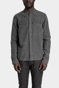 Blackmerle | AW24/25 - Field shirt, Exo grey