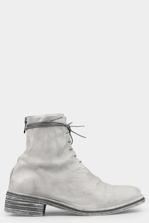Incarnation | Laced leather boots, Dirty grey 11V-71137 L2