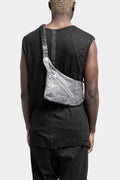 Isaac Sellam | SS24 - Crossbody leather bag, Plomb
