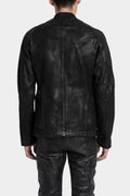 Coated denim jacket