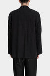 Professor. E | "Forgotten materials" Frayed structured cotton blazer 25FW-PE-FM-19
